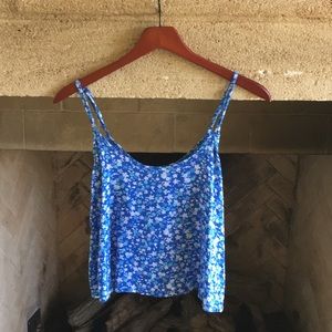Hollister Floral Tank